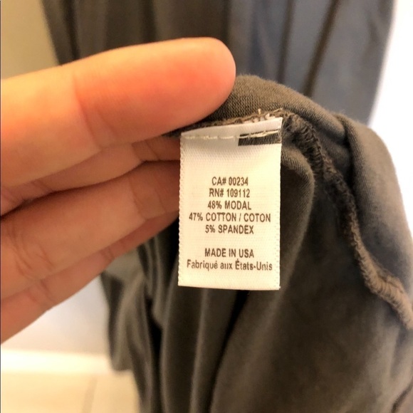 C & C California Harmony V-Neck Maxi Trapeze Dress - Picture 6 of 7